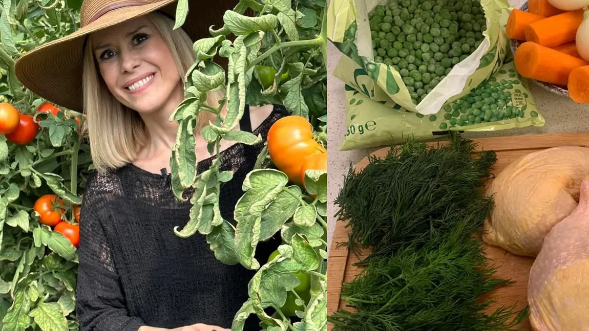 Mihaela Bilic, rețetă de mazăre cu pui și mult mărar. „Măcar de două ori pe săptămână ar trebui să avem în meniu leguminoase-boabe”