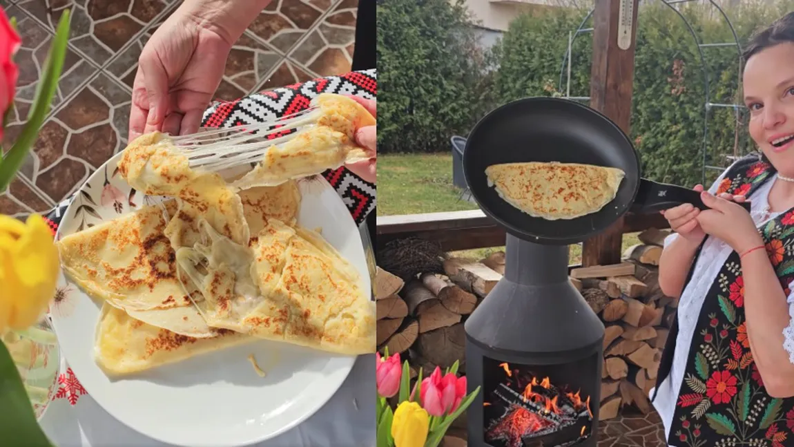 Clătite pufoase fără zahăr. Rețeta Anei Maria Kerekeș va încânta toată familia