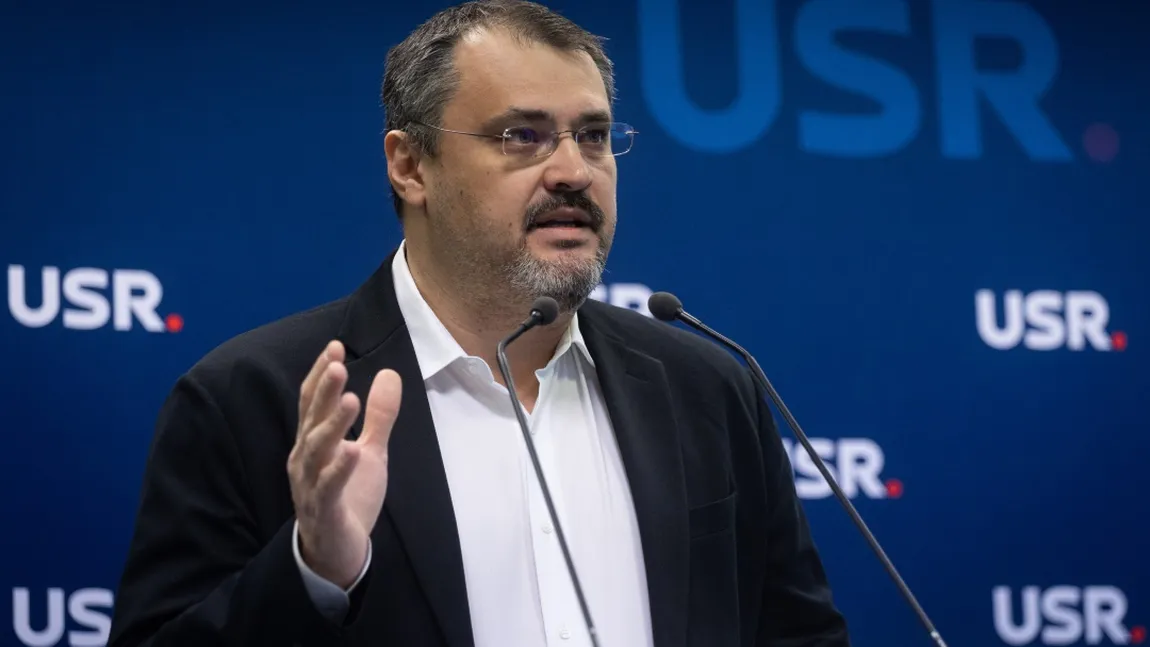 Cristian Ghinea renunță la coordonarea politicilor publice din USR. ”Rămân în continuare caporal obraznic al partidului la Senat, nu părăsim incinta”