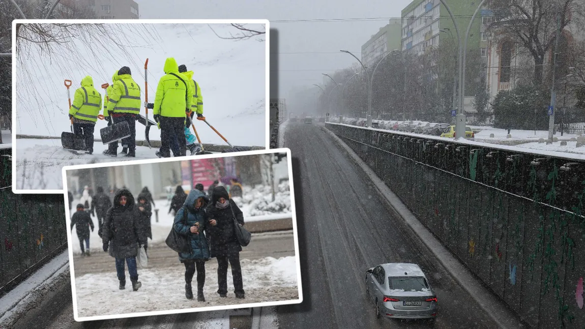 Prognoza meteo pentru București. Cât mai ninge în Capitală, anunțul de ultimă oră de la meteorologi