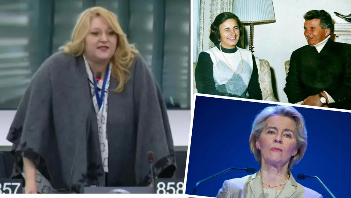 VIDEO Diana Șoșoacă l-a lăudat pe Nicolae Ceaușescu și a cerut demisia Ursulei von der Leyen în Parlamentul European: „Priviți politica lui Nicolae Ceaușescu, nimeni nu l-a egalat vreodată” / „Doamna Ursula von der Leyen nu face decât să ne împingă în război cu toată lumea”