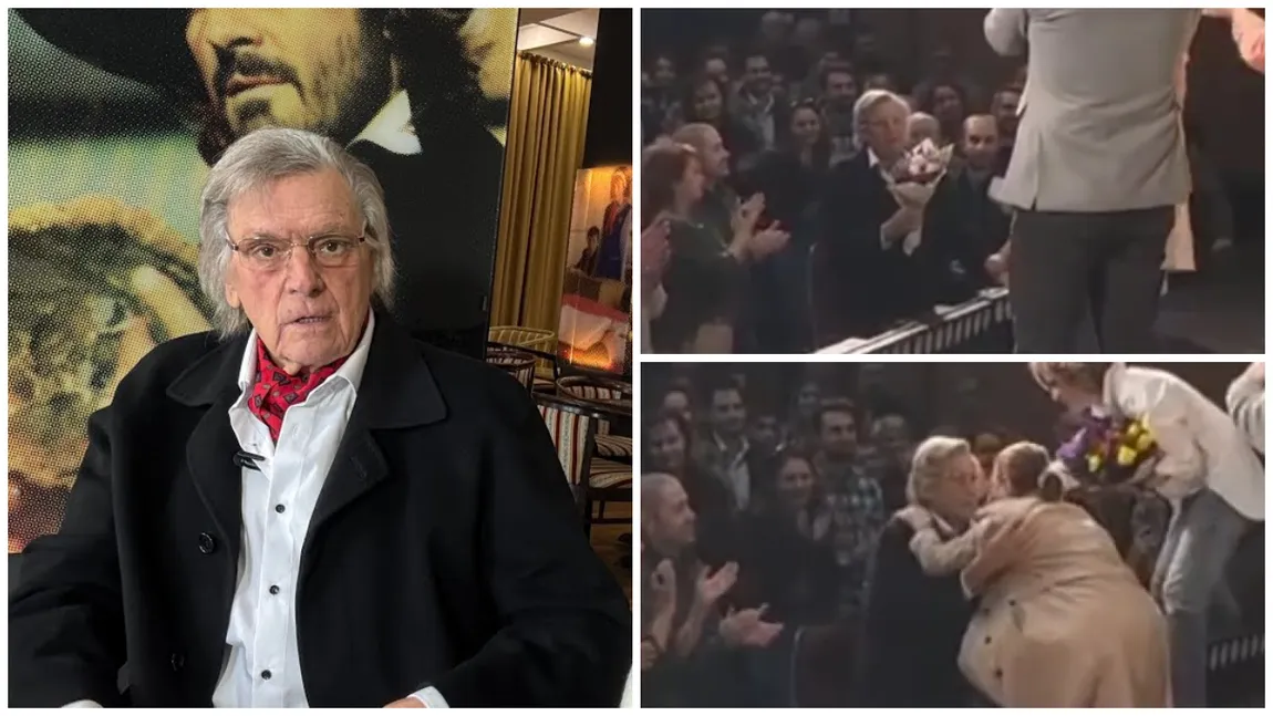 Florin Piersic s-a întors „acasă”. Îndrăgitul actor a putut fi văzut din nou la teatru, acolo unde a fost aplaudat în picioare de o sală întreagă