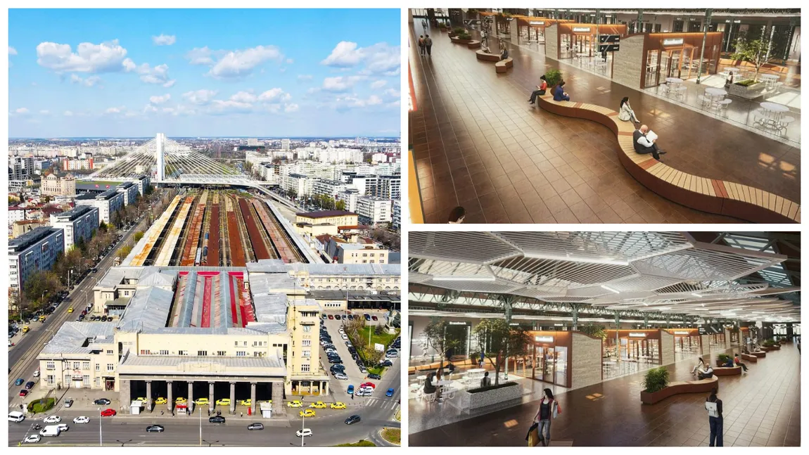 Gara de Nord urmează să intre în ample lucrări de modernizare care vor dura aproape cinci ani. Cum va arăta cea mai mare stație feroviară din România