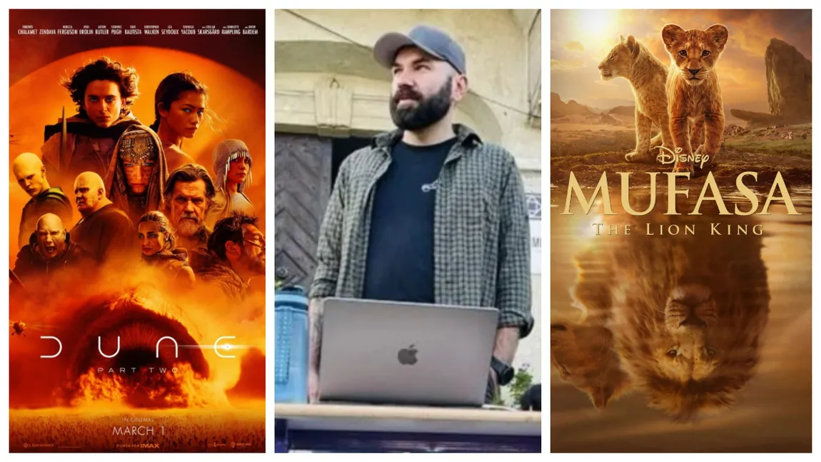 El e românul care vinde sunete la Hollywood! A lucrat pentru super-producțiile ”Dune II” și ”Mufasa: The Lion King”