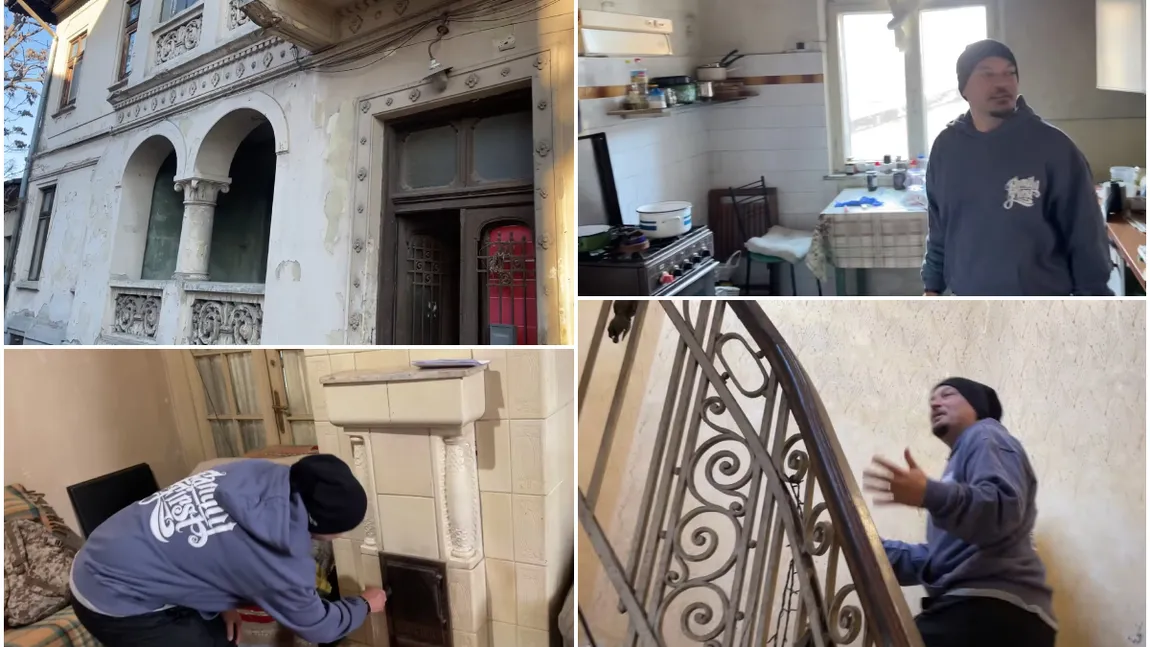 Cum arată vila din anii '30 pe care Puya vrea să o restaureze. Artistul îi va reda locuinței farmecul de odinioară: 