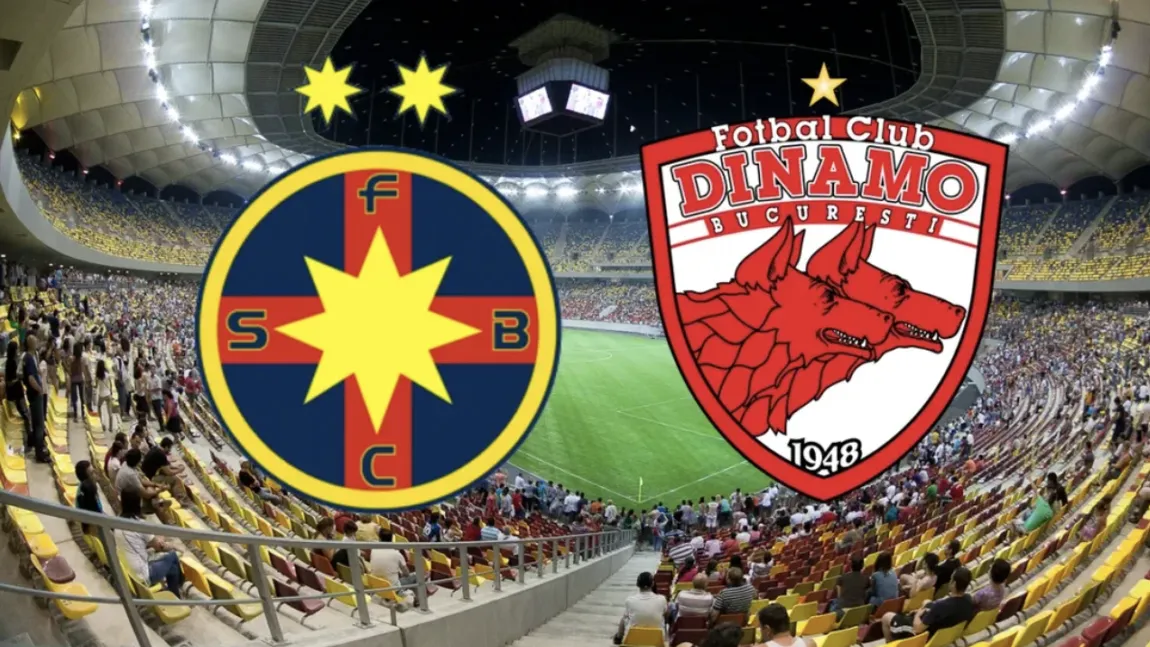 FCSB - Dinamo 2-1. Liderul se impune cu multe rezerve în derby de România