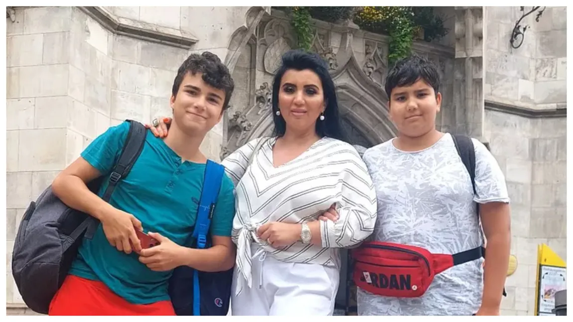 GALERIE FOTO Adriana Bahmuțeanu, scandal cu copiii la Tribunal: „M-a împins cu mâna când i-am spus: «Bună, mami»”