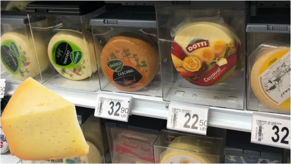Ingredientele regăsite în cașcavalul din magazinele Lidl și Kaufland. Specialiștii în nutriție trag un semnal de alarmă