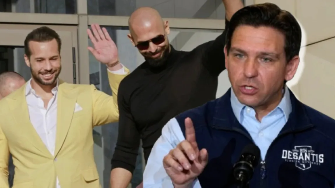 Frații Tate au ajuns în Florida, însă guvernatorul Ron DeSantis a anunțat că nu îi primește: 