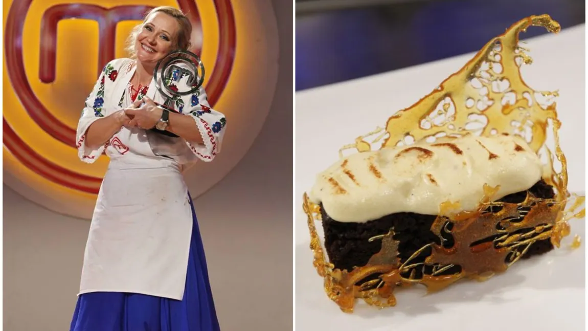 Prăjitura cu care Elena Lasconi a câștigat MasterChef. Rețeta cu ciocolată și coniac a făcut furori