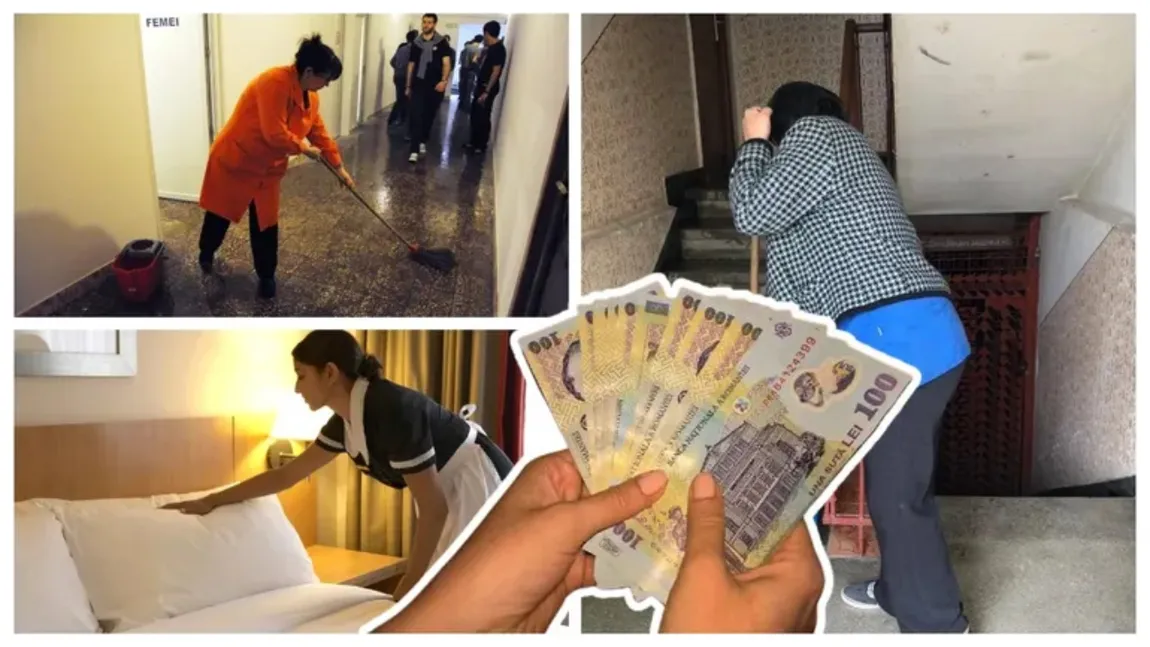 Salarii 2025. Cât câștigă o femeie de serviciu într-un complex rezidențial din Capitală. Nu o să-ți vină să crezi!