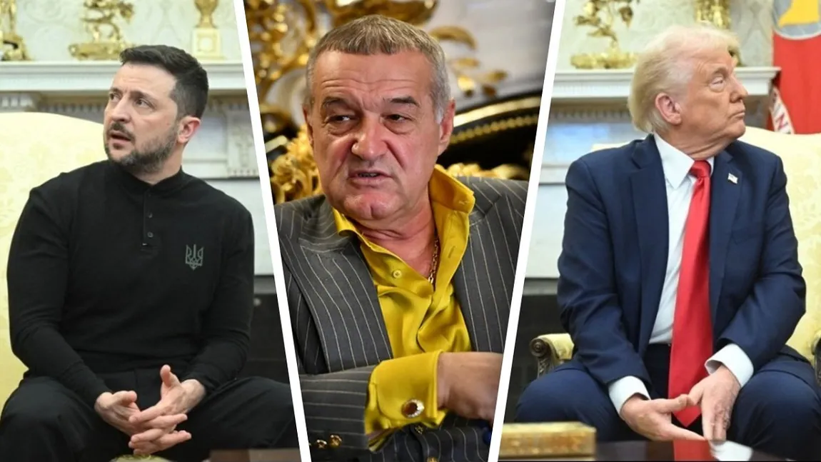 EXCLUSIV Gigi Becali îi ține partea lui Trump și-l desființează pe Zelenski: „Să zică mersi că l-a scos afară, îl luam de mână și-l dădeam afară”