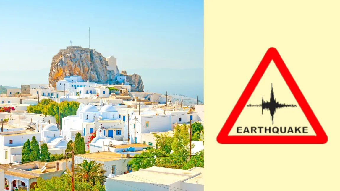 O nouă insulă, vecină cu Santorini, plasată în stare de urgenţă de către autorităţile greceşti