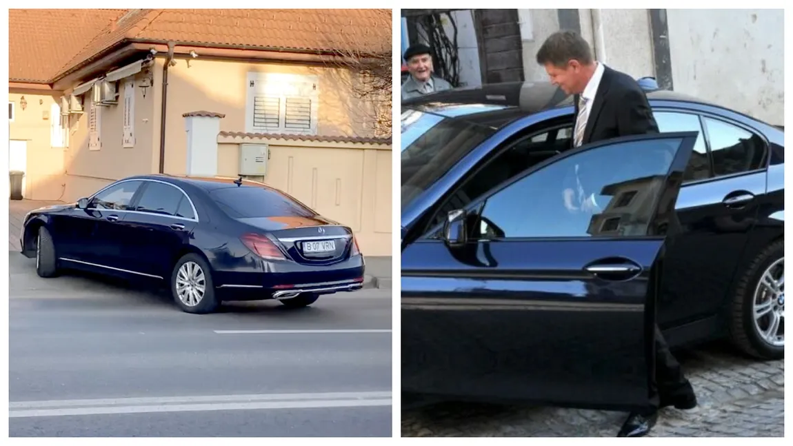 VIDEO Klaus Iohannis s-a întors pentru prima dată la Sibiu, fără coloană oficială. A făcut pe drum patru ore și 14 minute
