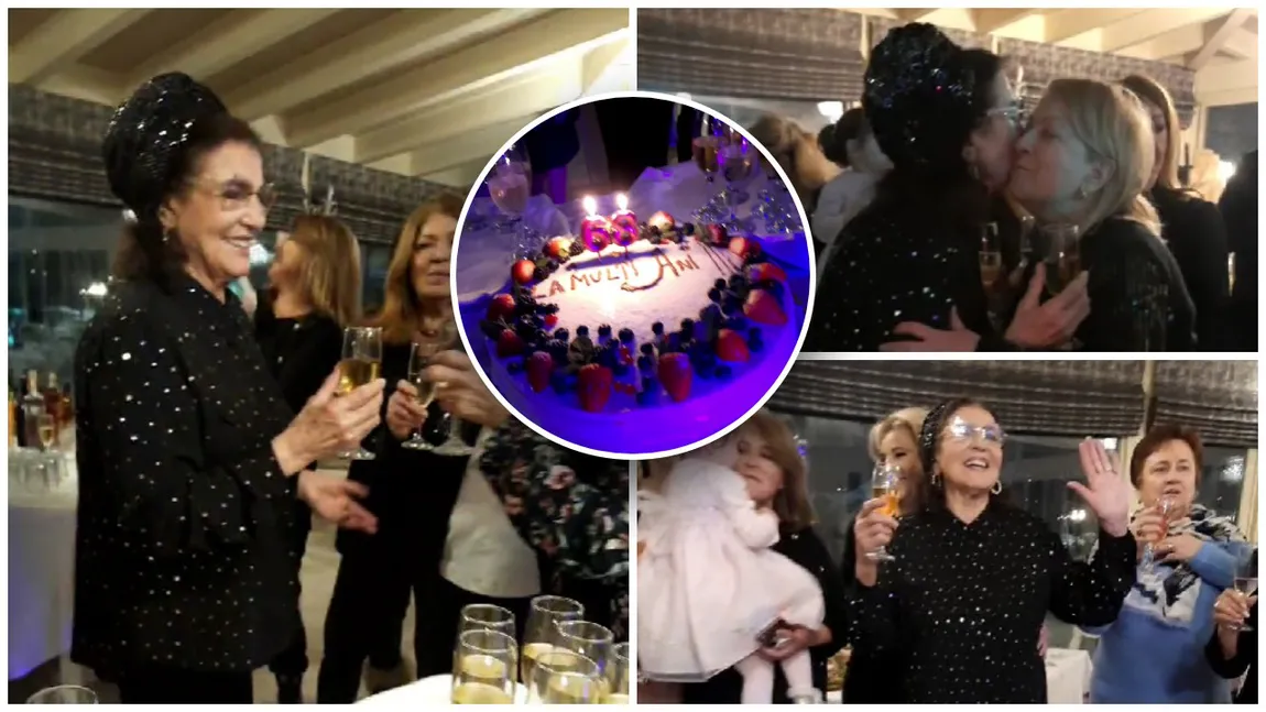 Irina Loghin a dat LOG OUT de la stresul cotidian și și-a petrecut ziua de naștere cu mare fast! Doamna muzicii populare românești a împlinit 86 de ani