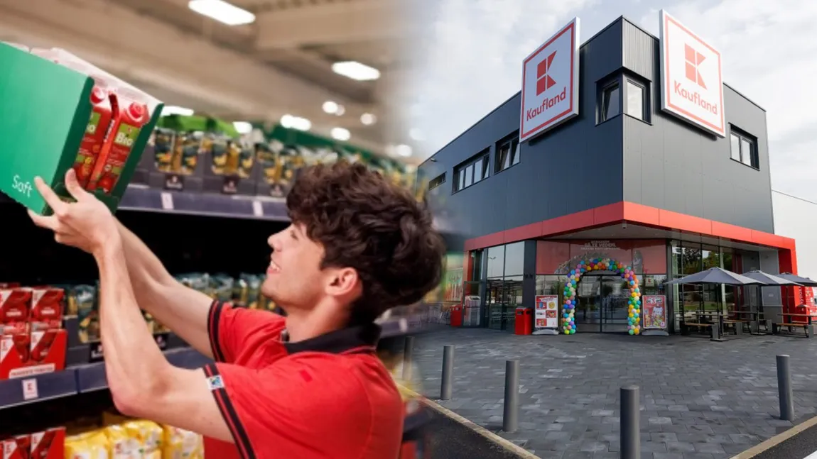 Salariu de 5.600 de lei în mână la Kaufland. Pe lângă leafă, lanțul de supermarketuri oferă și bonuri de masă