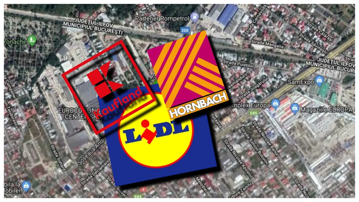 Kaufland, Lidl și Hornbach, pe un teren imens la ieșirea din București. Retailerii s-au apucat de șantier