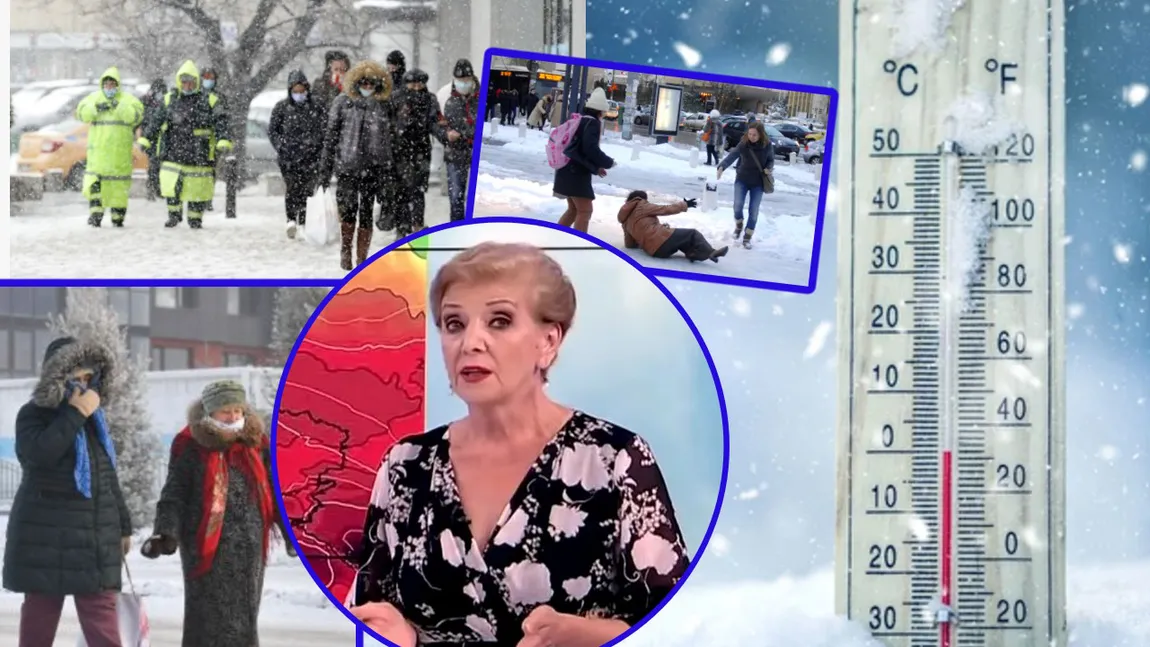 Prognoza meteo. Un ciclon polar aduce ger siberian şi ninsori consistente peste România. Când scăpăm de episodul de iarnă