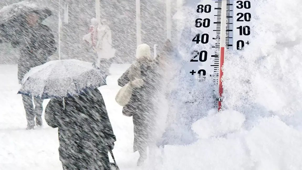 Prognoza meteo. Iarna vine în România, frig şi ninsori în aproape toată ţara