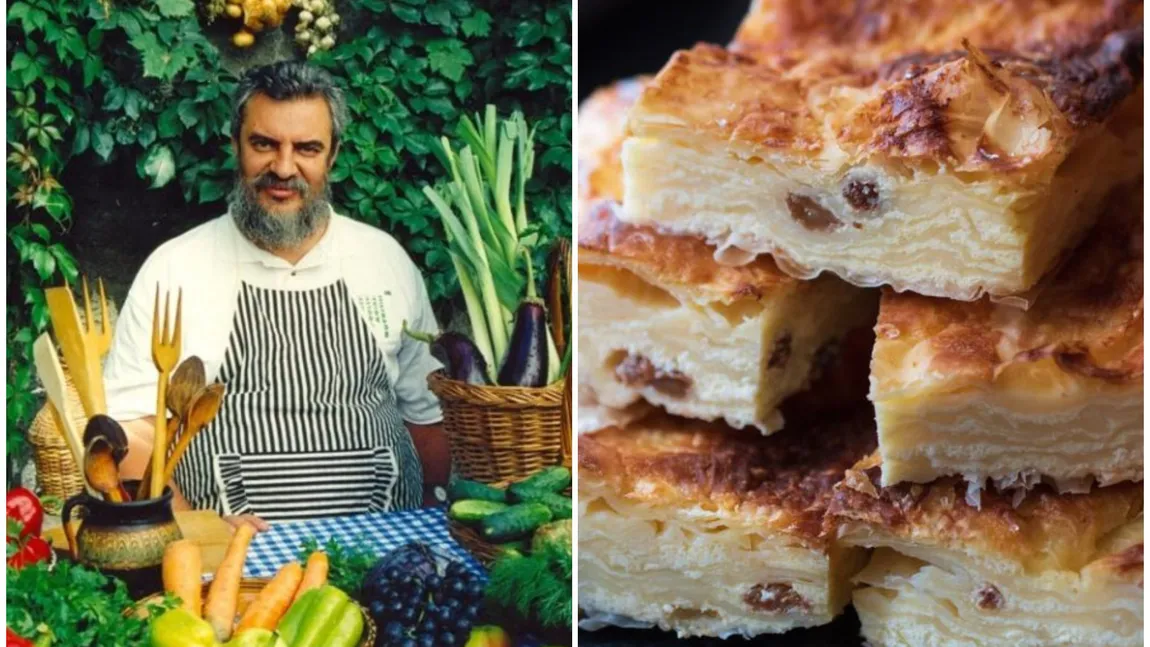 Radu Anton Roman a dezvăluit ingredientul secret care face foile de plăcintă cu brânză să fie fragede