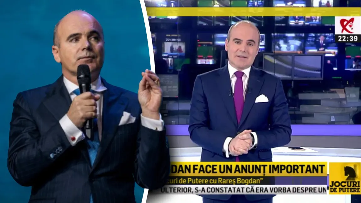 Rareș Bogdan se întoarce la Realitatea Plus, postul care-l promovează pe Călin Georgescu, dar îl susține în continuare pe candidatul coaliției