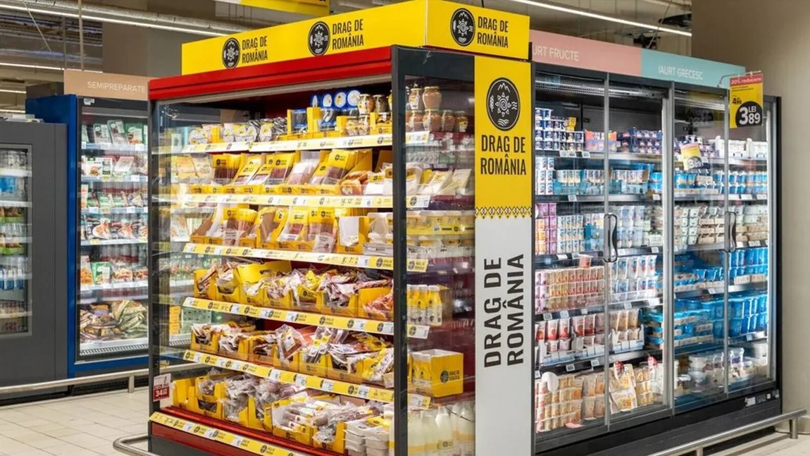 Primul supermarket cu 98% din produsele proaspete provenite din România. Peste 1.450 de fermieri români colaborează direct cu retailerul
