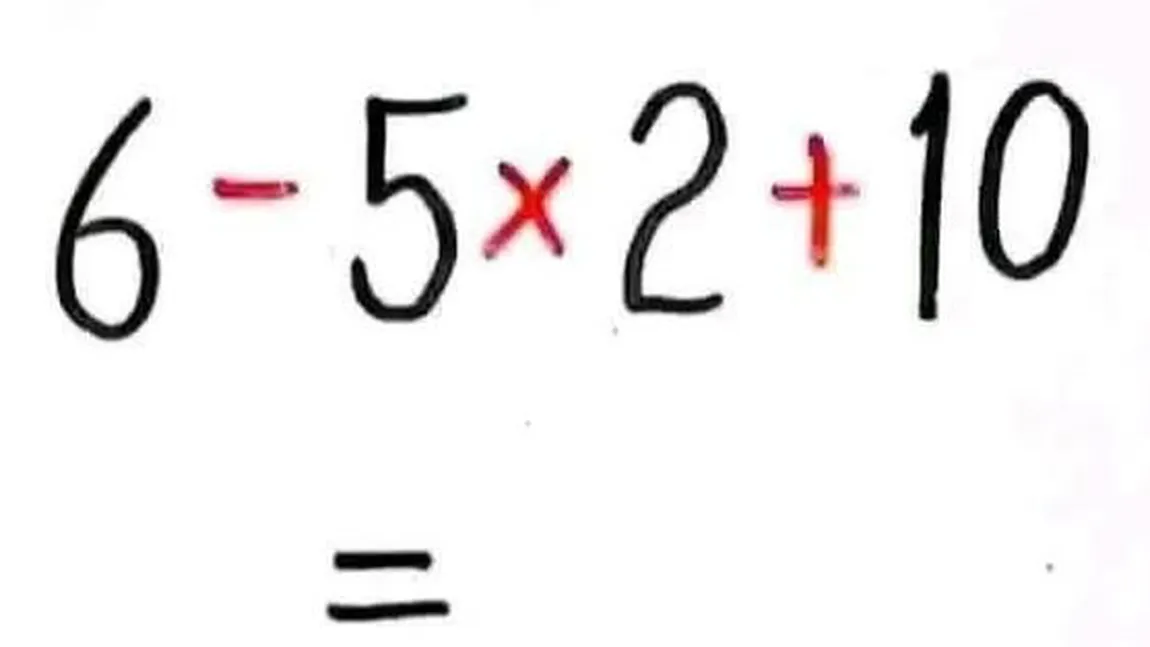 Testul de matematică pe care mulţi adulţi nu îl pot rezolva! Elevii de clasa a III-a ştiu răspunsul!