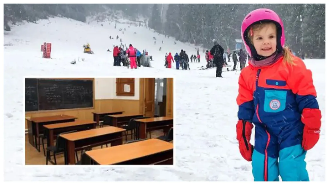 CALENDAR vacanță de schi 2025. Ce zile libere au elevii anul acesta