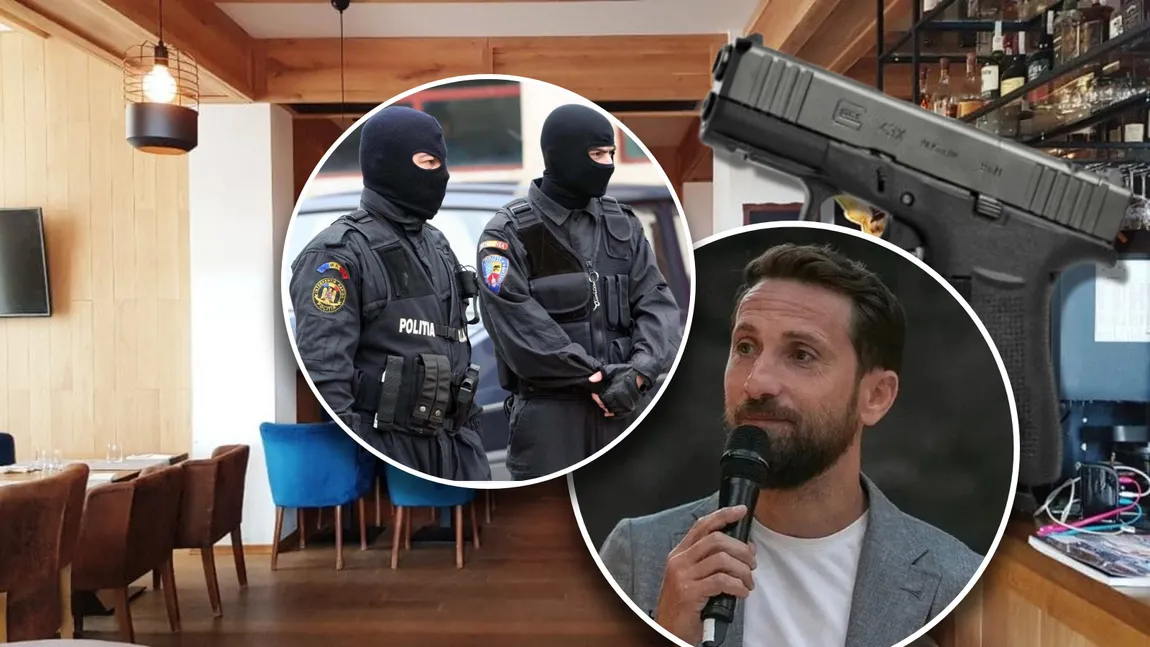 Scandal monstru în restaurantul lui Dani Oțil. Un bărbat și-a amenințat amicul cu pistolul: 