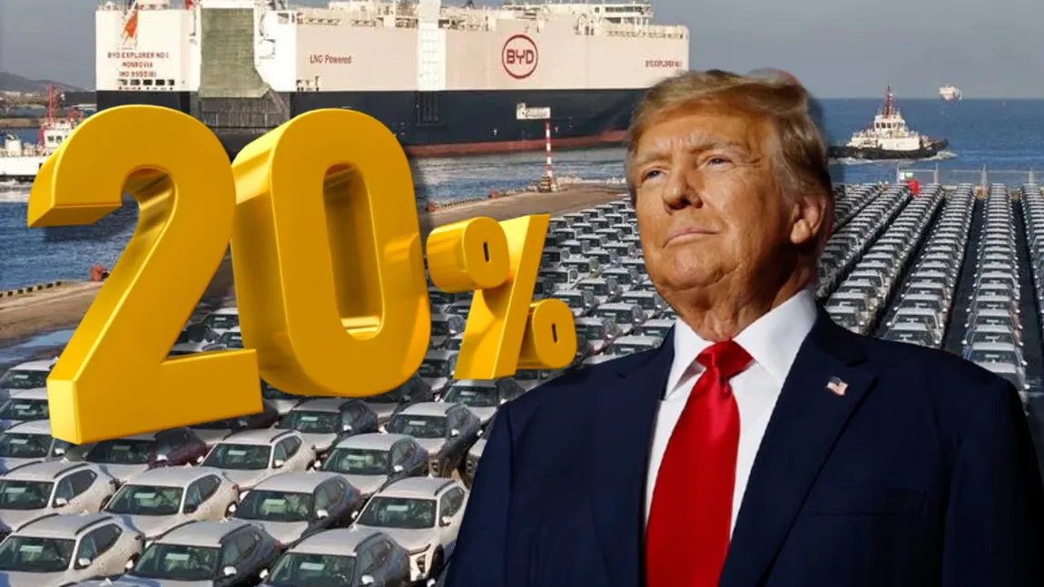 Donald Trump a ridicat la 25% tarifele vamale pentru importurile din Mexic și Canada, și la 20% pe cele din China