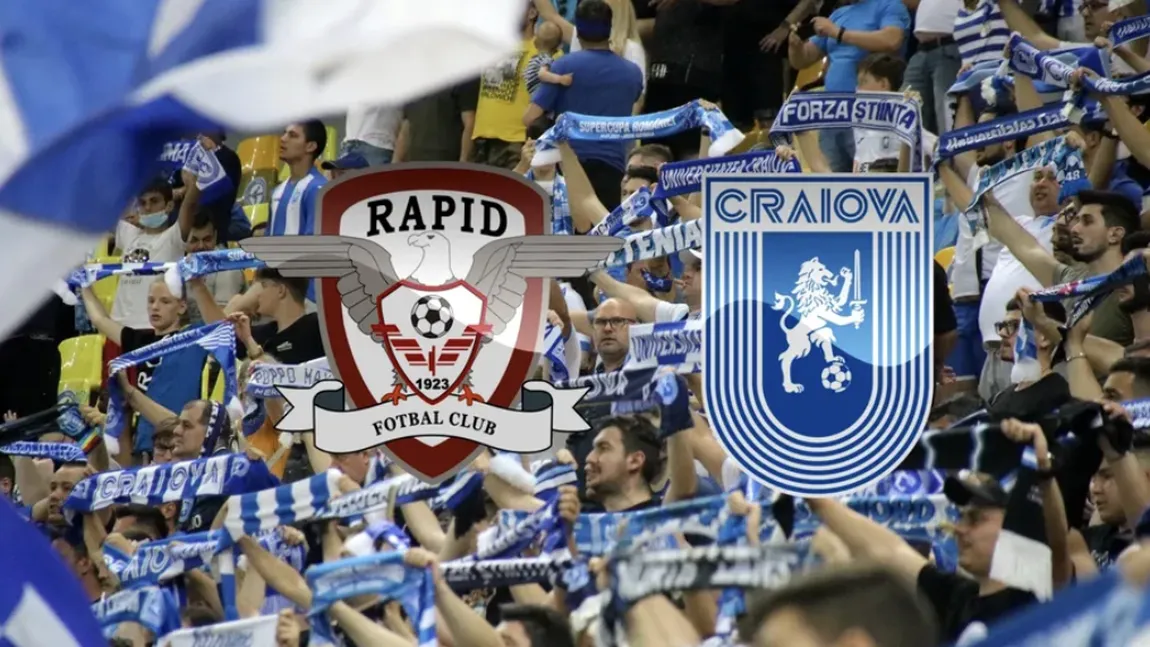 RAPID- CRAIOVA 1-2. Mitriţă aduce victoria în prelungiri în derby-ul din Superligă, oltenii schimbară macazul spre titlu în Giuleşti
