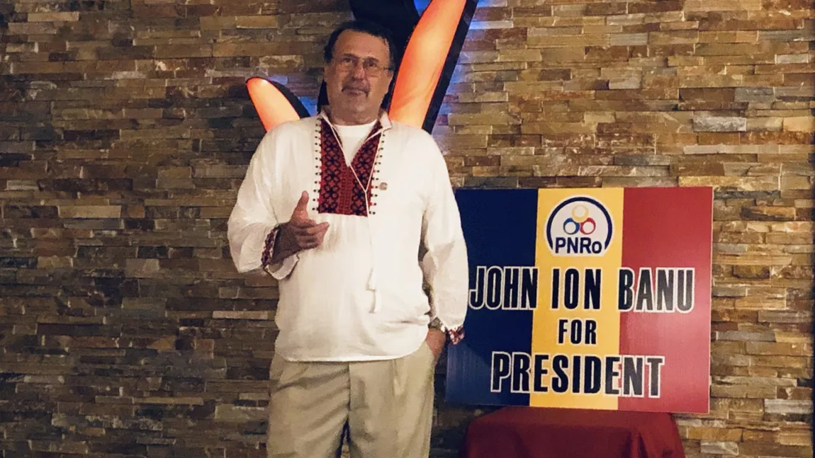 Milionarul John Ion Banu, candidat la prezidenţiale, spune că l-a cunoscut pe Călin Georgescu 