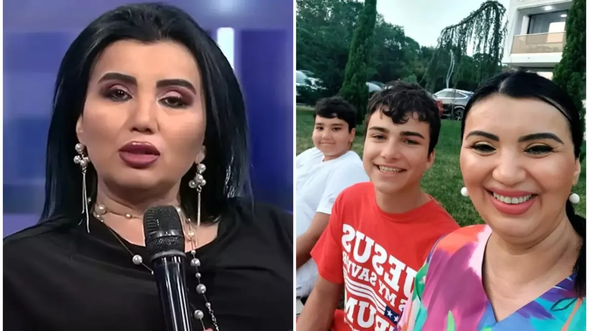 Adriana Bahmuțeanu s-a întâlnit cu băieții ei: 