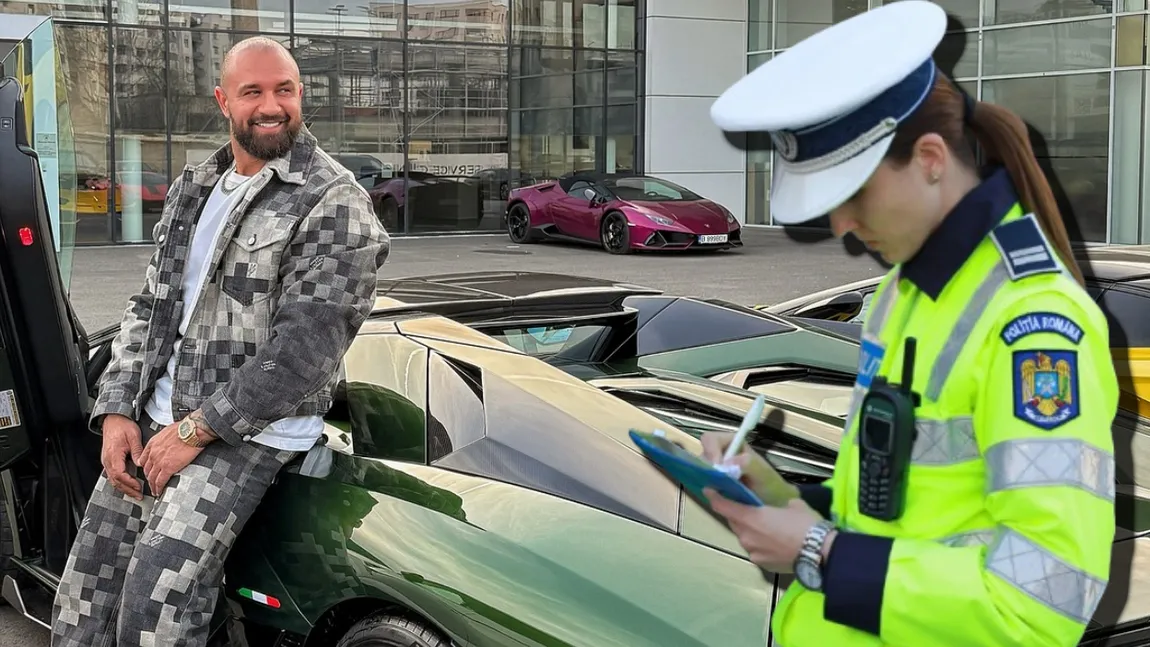 Alex Bodi, oprit în trafic de poliție. Omul de afaceri nu s-a mai putut abține: ”Nu mai faceți sesizari aiurea”