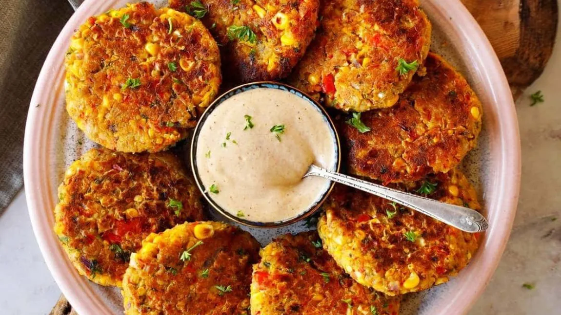 Chiftele de legume la Airfryer – crocante, gustoase și gata în doar 20 de minute