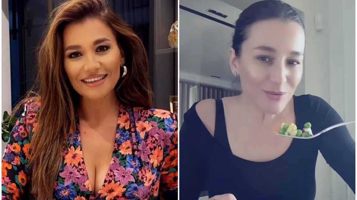 Claudia Pătrășcanu a început dieta, după ce s-a îngrășat. Ce mănâncă acum vedeta: 