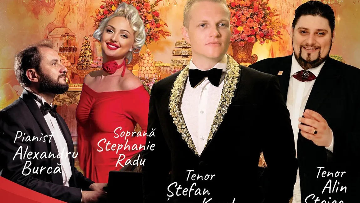“Vivo per lei,” singurul concert pop-opera al primăverii, îi aduce pe tenorii Ştefan von Korch şi Alin Stoica la Sala Dalles pe 12 martie