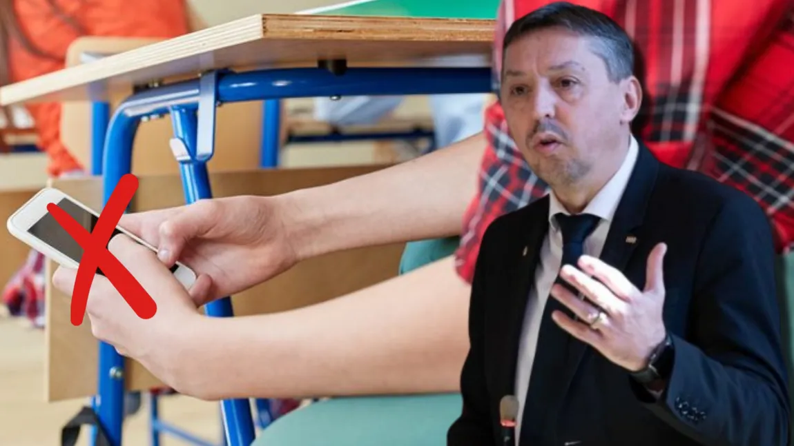 Ministrul Educației, Daniel David, despre interzicerea telefoanelor mobile în școli: 