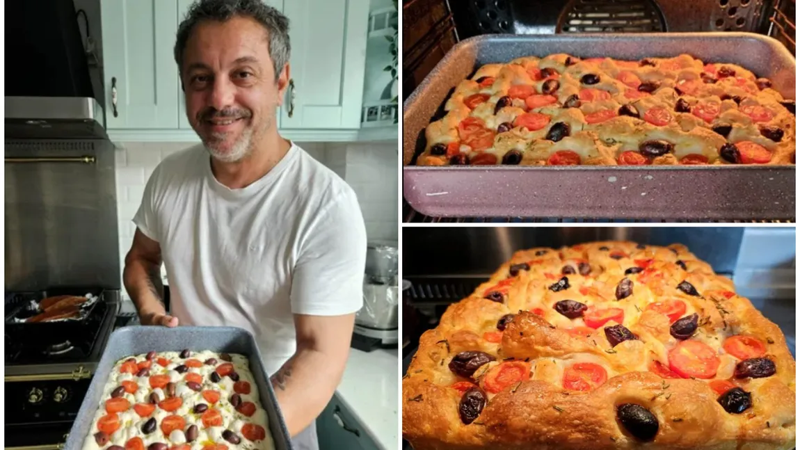 Foccacia de post, rețeta dezvăluită de Sorin Bontea: 