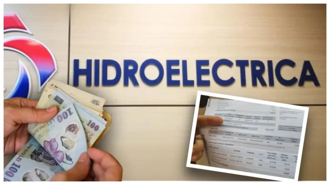 Hidroelectrica, anunț despre facturile românilor. Cât vor plăti pentru curent electric după creșterea prețurilor de pe 1 aprilie