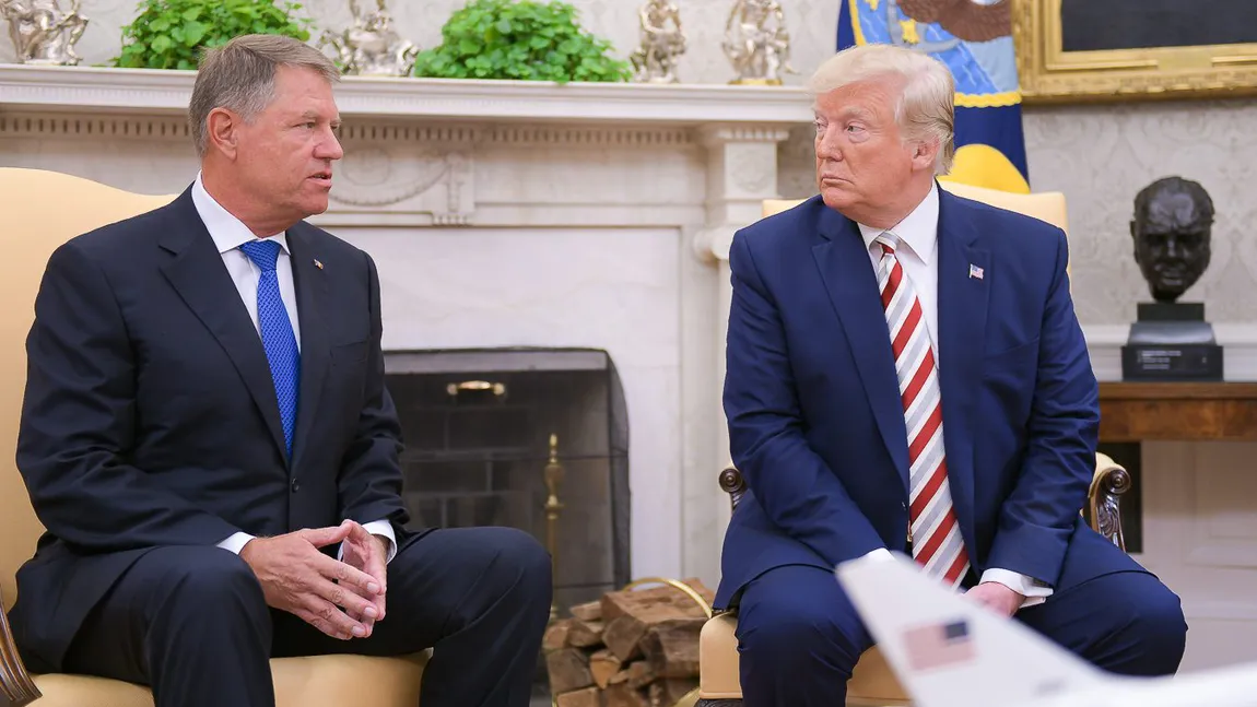 Donald Trump l-a umilit pe Klaus Iohannis chiar în Biroul Oval de la Casa Albă. Ce a putut să spună despre fostul preşedinte al României VIDEO