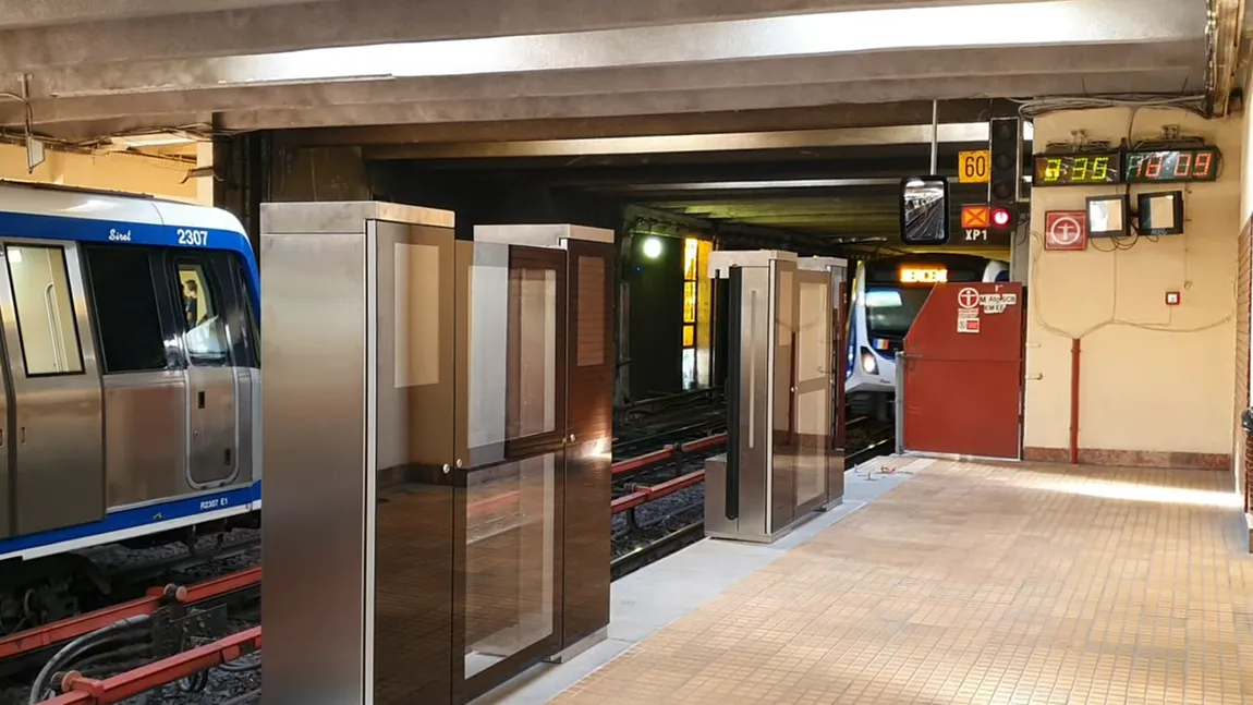 Metrorex va instala panouri de protecție 