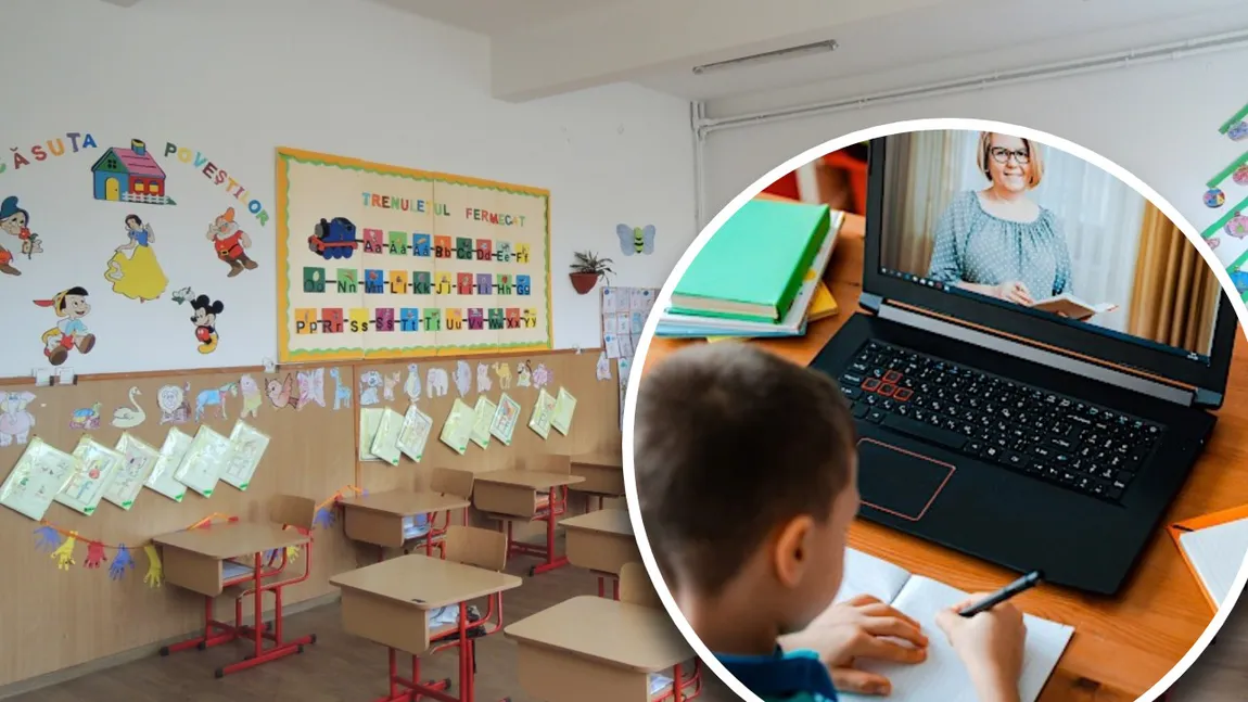 Elevii revin la şcoala online, la cinci ani de la începutul pandemiei. Cum se vor desfăşura cursurile şi care este perioada când se va învăţa de acasă