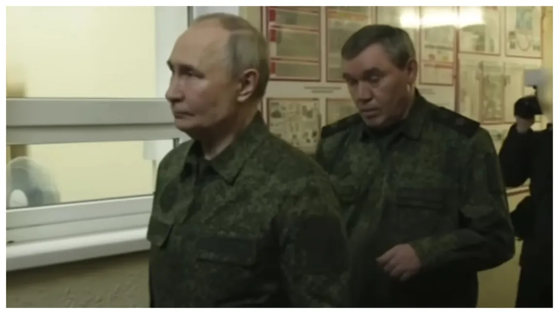 VIDEO Vladimir Putin și-a vizitat trupele din Kursk, într-un videoclip de propagandă. Șeful armatei ruse susține că ucrainenii sunt „distruși sistematic”