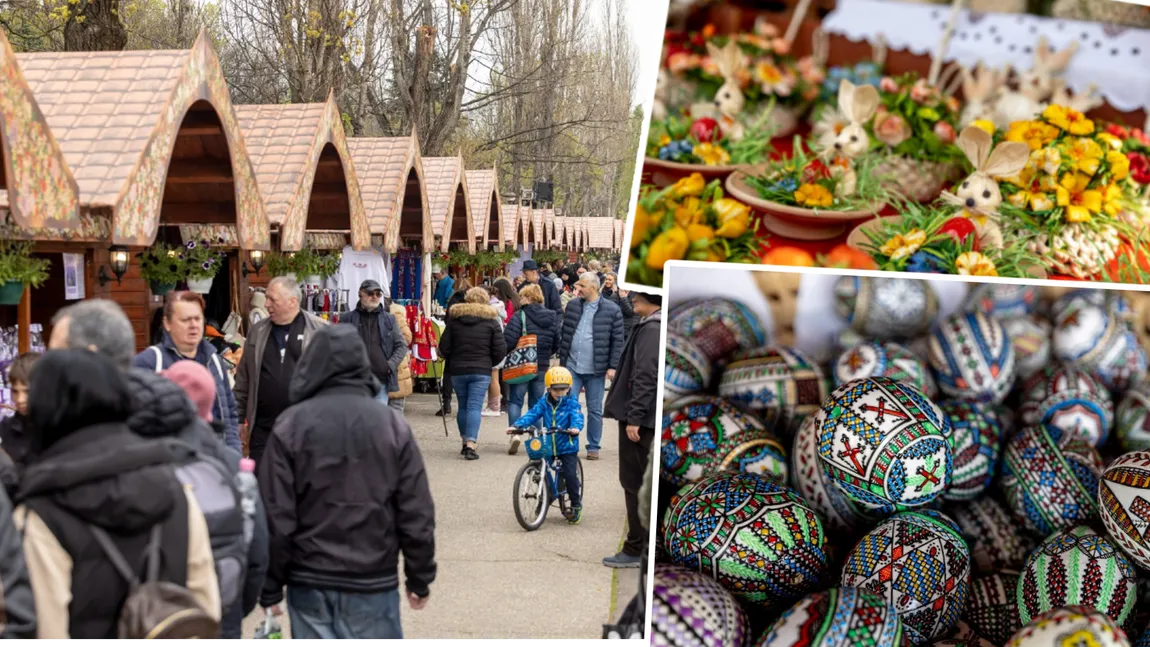 Târg de Florii și Paște în București. Evenimentul începe pe 12 aprilie, în Parcul Regele Mihai I