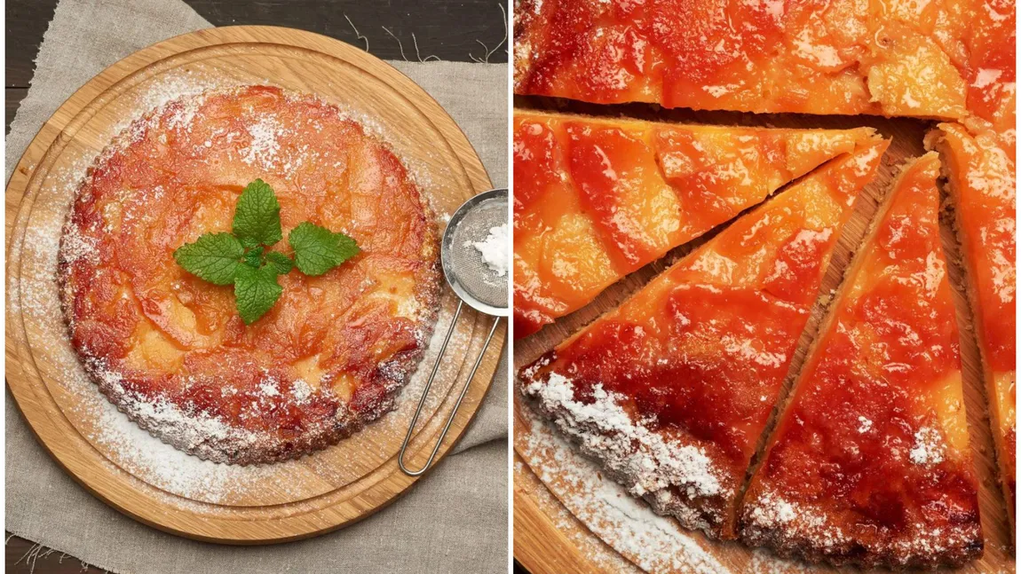 Tort de mere gata în 15 minute. Rețeta este de post și ai nevoie doar de câteva ingrediente