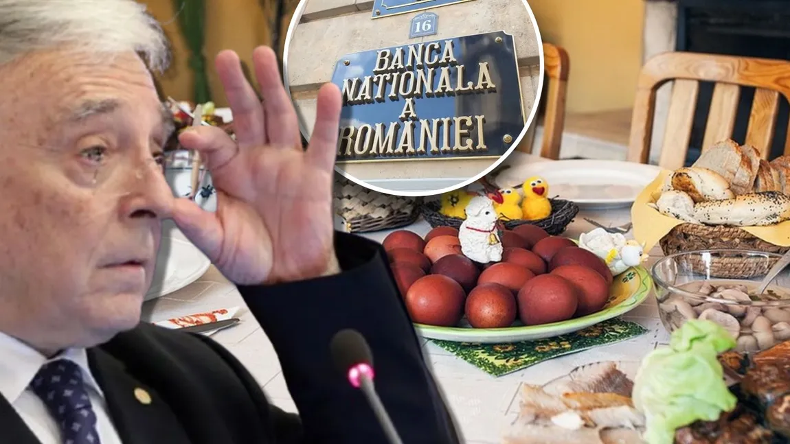Mugur Isărescu a dat ordinul. BNR, veste de ultimă oră pentru românii care fac economii pentru masa de Paște