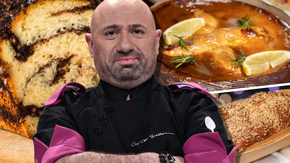 Cât costă cozonacul și pasca în restaurantul lui Cătălin Scărlătescu. Celebrul chef garantează că ingredientele sunt naturale, iar metodele de gătire tradiționale