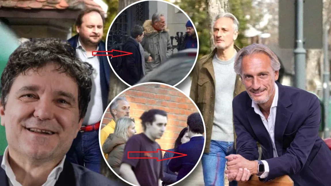 Afaceristul pro-rus Matei Păun, fotografiat cum iese în secret din Primăria Capitalei, după întâlnirea cu Nicușor Dan. Edilul, care a susținut că s-a întâlnit cu oligarhul „de trei ori în patru ani”, prins cu minciuna