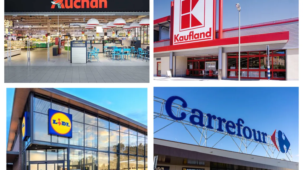 Auchan spulberă concurența. Lovitură pentru LIDL, Kaufland sau Carrefour